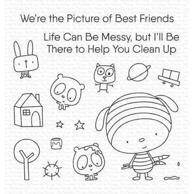 My Favorite Things Clear Stamps - We're The Picture Of Best Friends